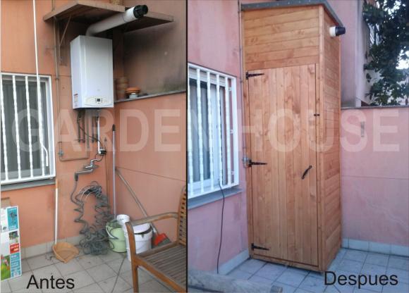 Armario de madera a medida