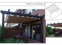 pergola adosada